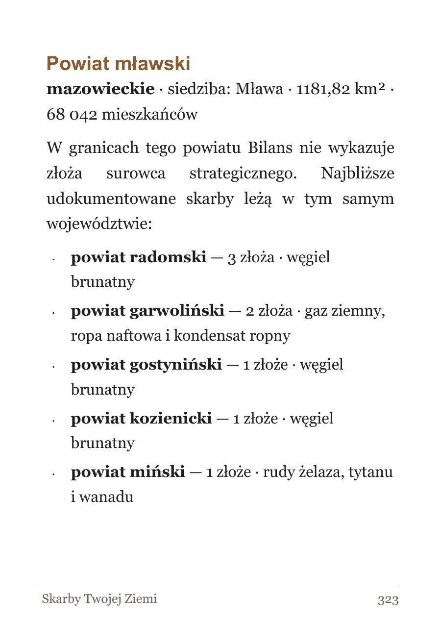Wpis o powiecie — tak wygląda każdy z 380